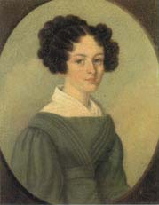 Е.Н.Раевская. Неизвестный художник. 1820-е гг.