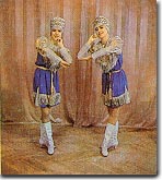 A Russian national dance performed by Rostov University amateur dance companysoloists