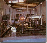 Lasers on barium and manganese gases created by the University physicists